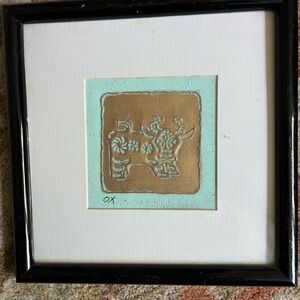 Framed Asian Artwork